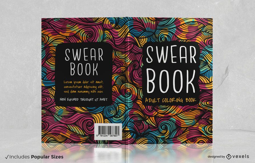 Swear book cover design Swear book cover design