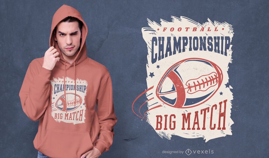 Design de camisetas do campeonato de futebol Design de camisetas do campeonato de futebol
