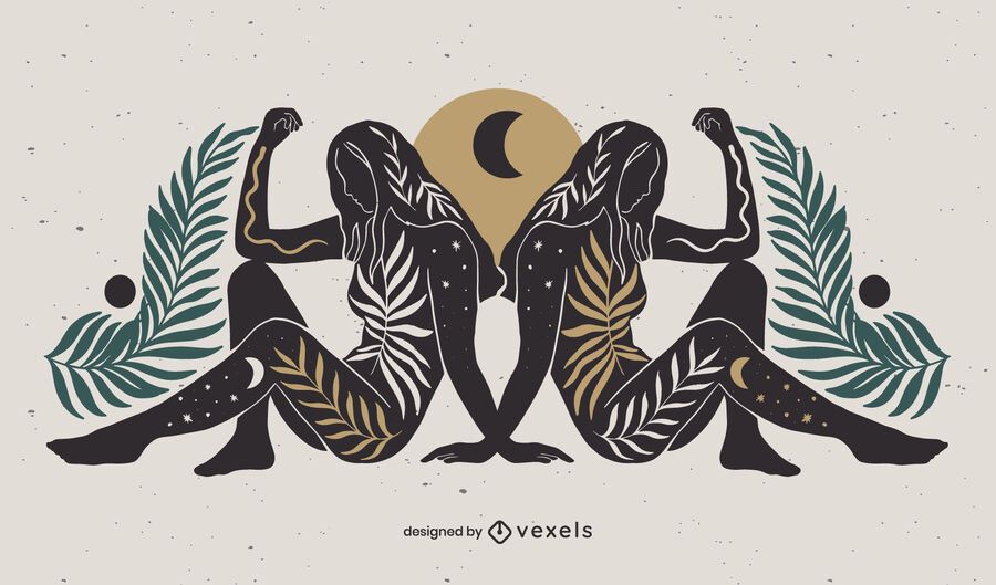 Ilustración del día de la mujer de la naturaleza Ilustración del día de la mujer de la naturaleza