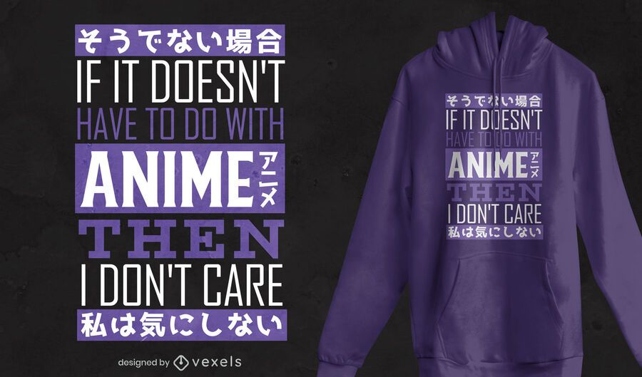 Solo importa el diseño de la camiseta de anime Solo importa el diseño de la camiseta de anime
