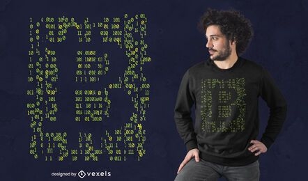 Coding crypto t-shirt design