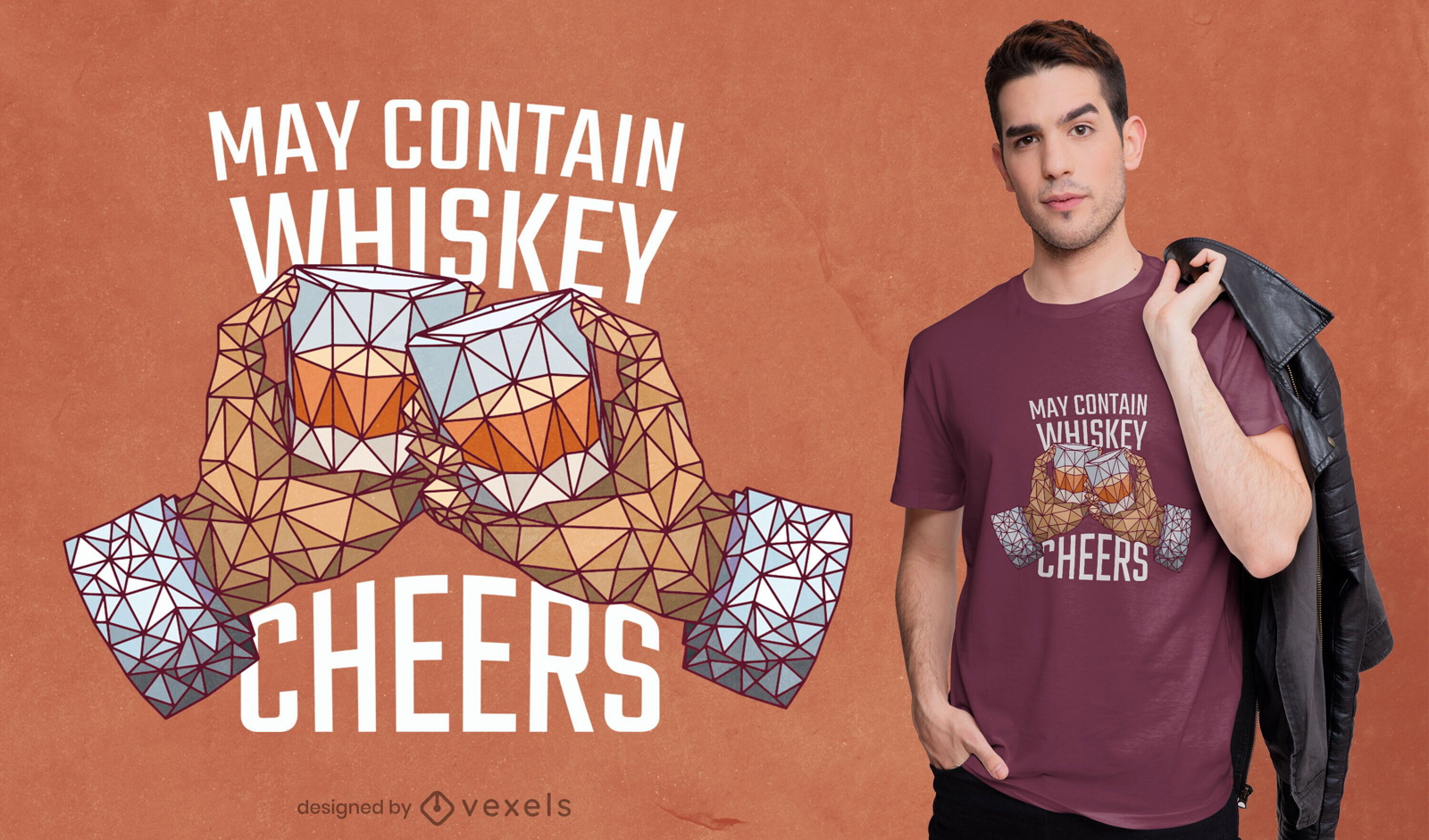May contain whiskey t-shirt design