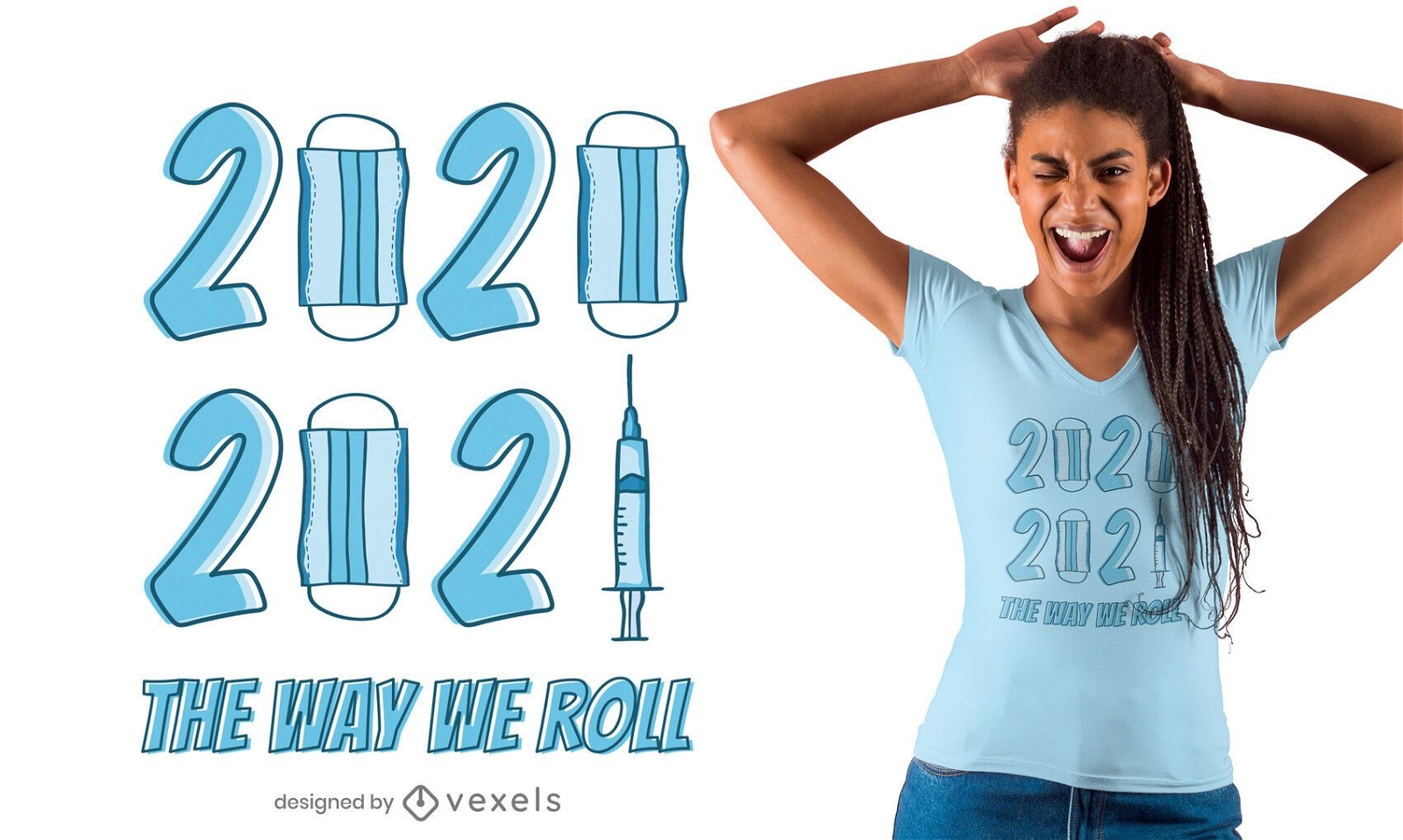 2020 vs 2021 t-shirt design