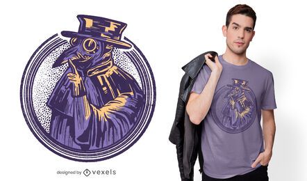 Silence plague doctor t-shirt design Silence plague doctor t-shirt design