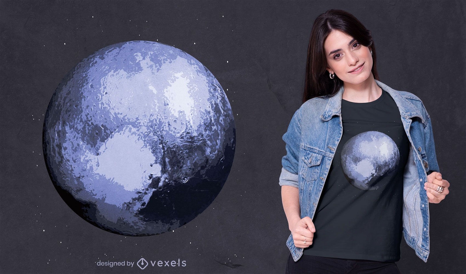 Blauer Planet T-Shirt Design