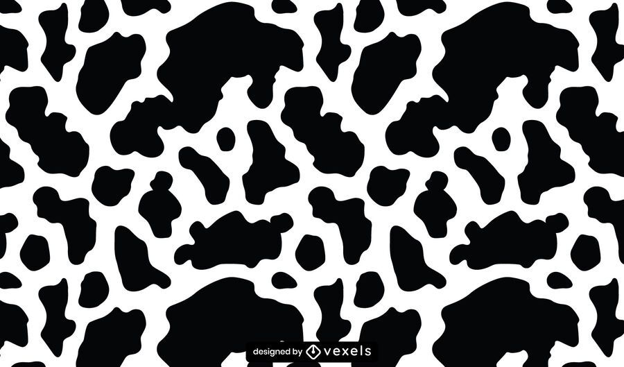 Cow Pattern Design - Vector Download