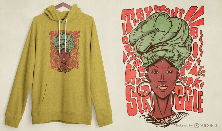 African queen t-shirt design African queen t-shirt design