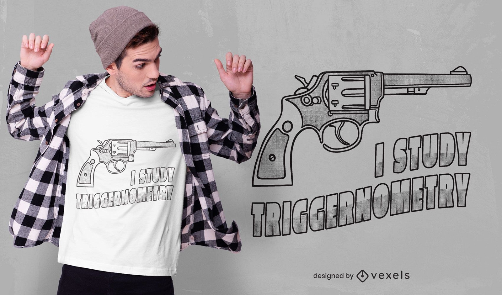 Triggernometry t-shirt design