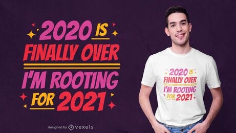 Torcendo pelo design de camisetas 2021