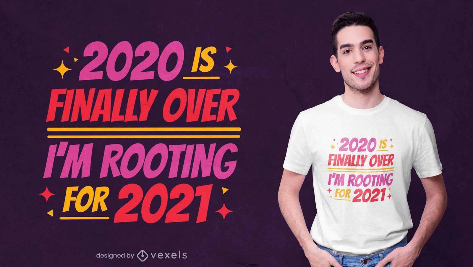 Rooting for 2021 t-shirt design