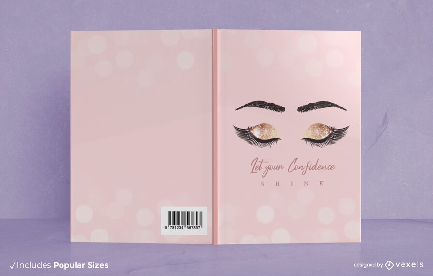 Confidence shine book cover design Confidence shine book cover design