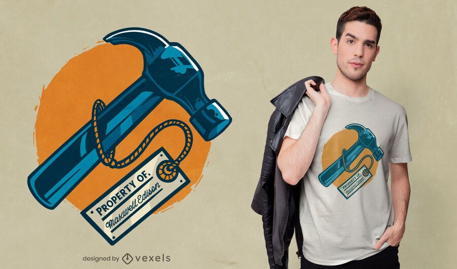 Hammer tag t-shirt design Hammer tag t-shirt design