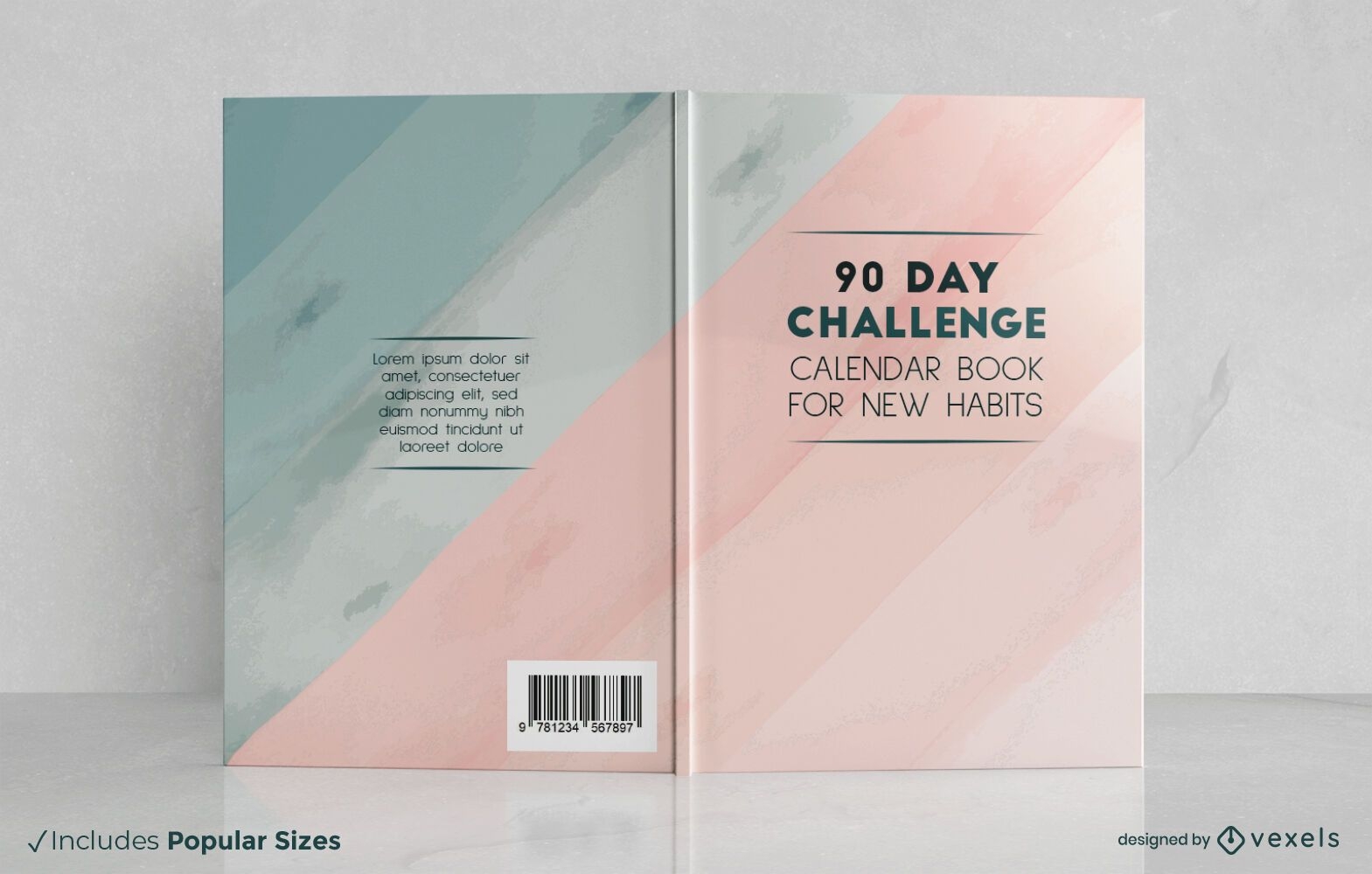 90-Tage-Challenge-Buchcover-Design