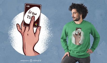 Draw +25 t-shirt design Draw +25 t-shirt design