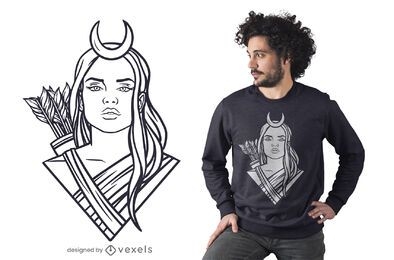 Artemis t-shirt design