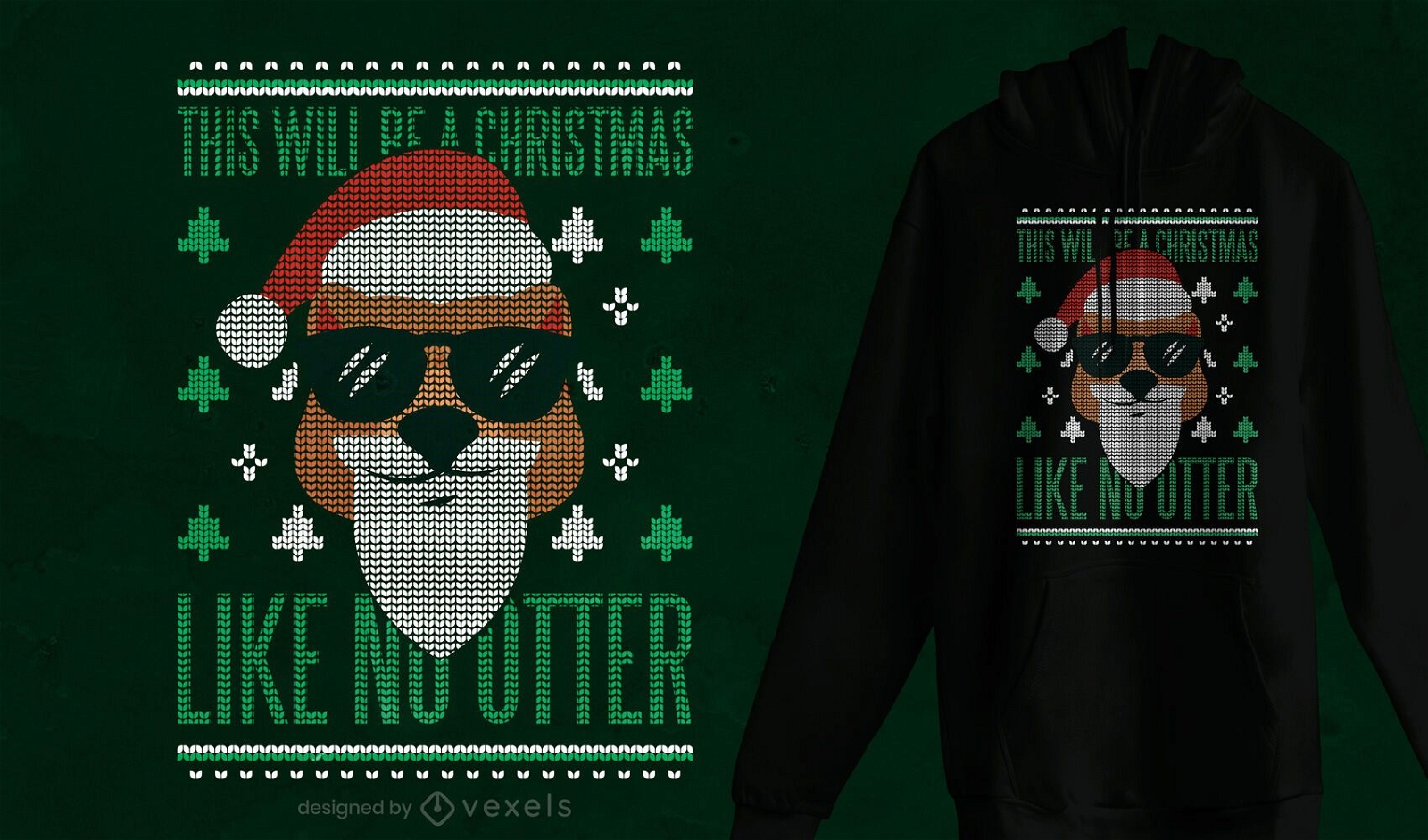Weihnachten wie kein Otter T-Shirt