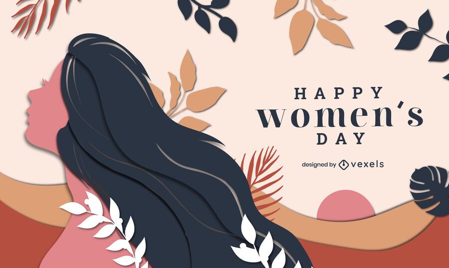 Ilustração do feliz dia da mulher Ilustração do feliz dia da mulher