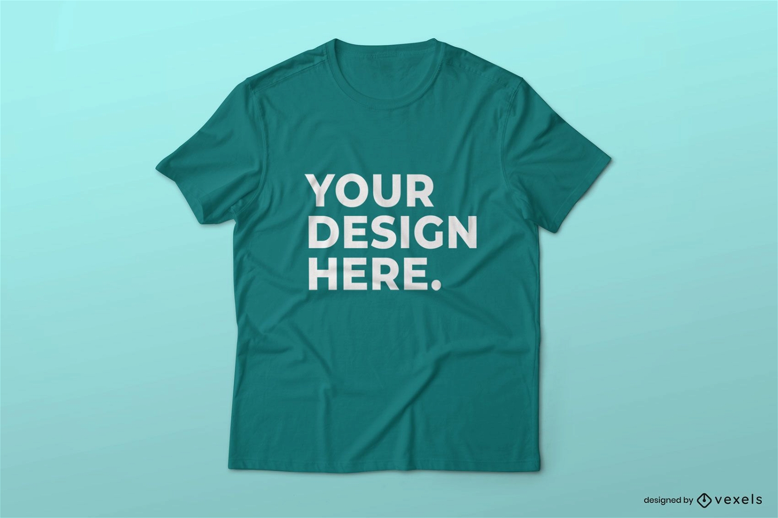 Simple t-shirt mockup design