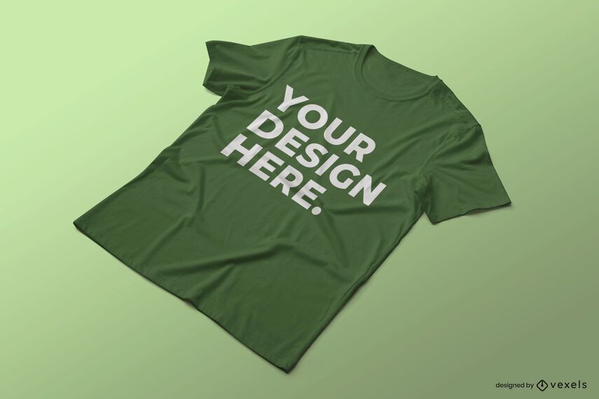 Diseño de maqueta de camiseta arrugada Diseño de maqueta de camiseta arrugada
