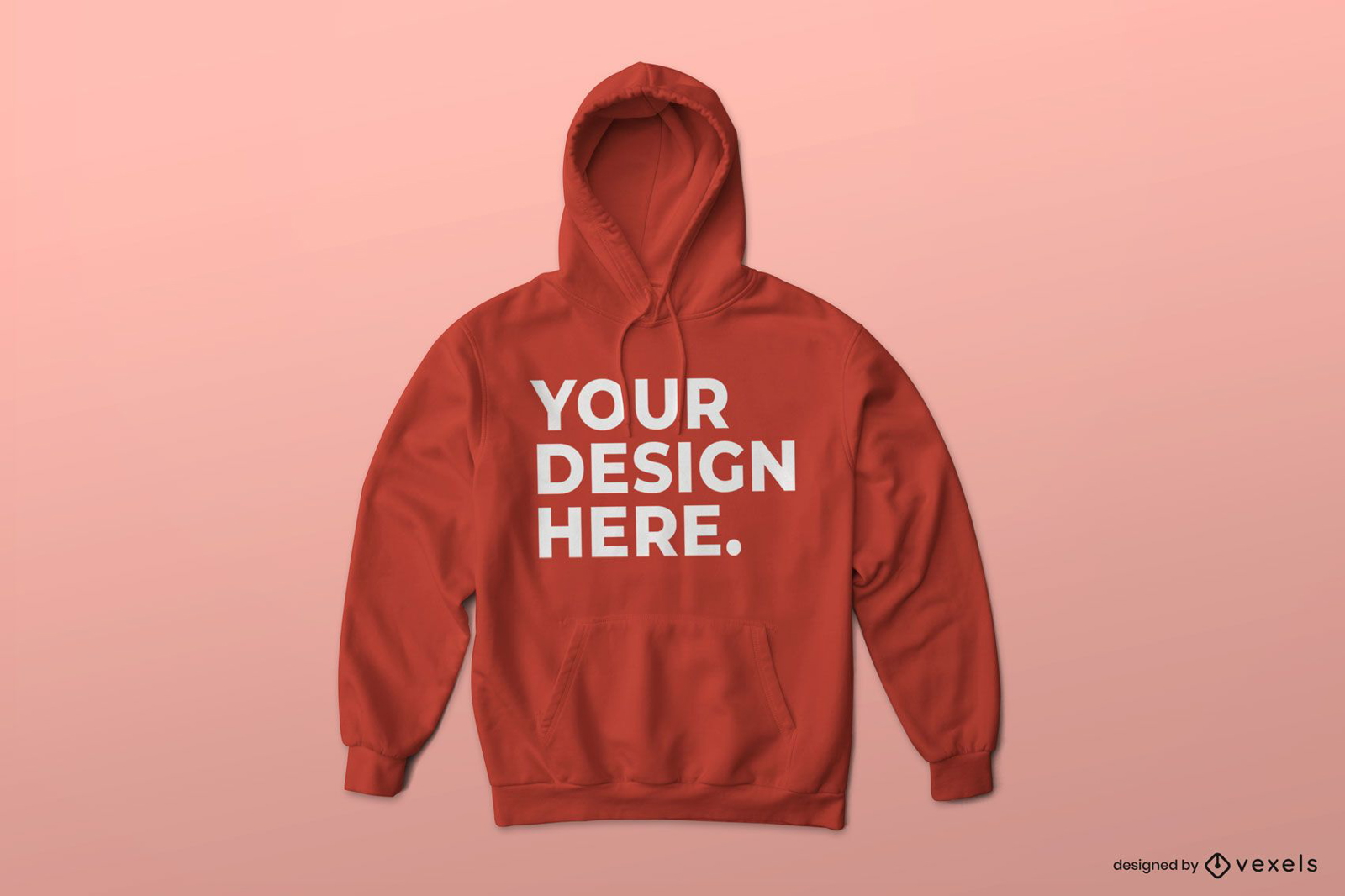 Einfaches Hoodie-Modelldesign