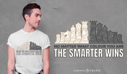 Schach Smart T-Shirt Design