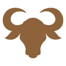 Ox head silhouette
