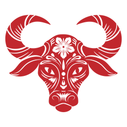 Year of the ox head papercut