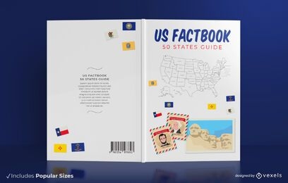 50 Staaten Buchcover-Design