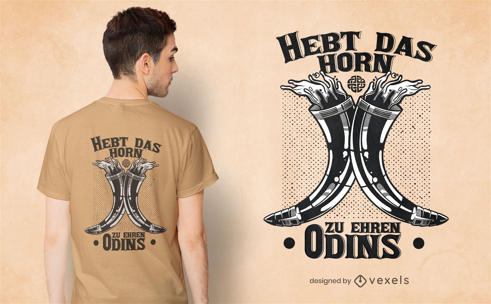 Design de t-shirt Odin&#39;s Honor