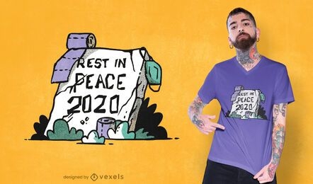 RIP 2020 t-shirt design