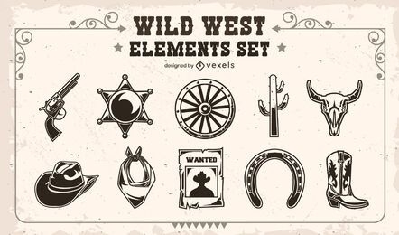 Wild West element set