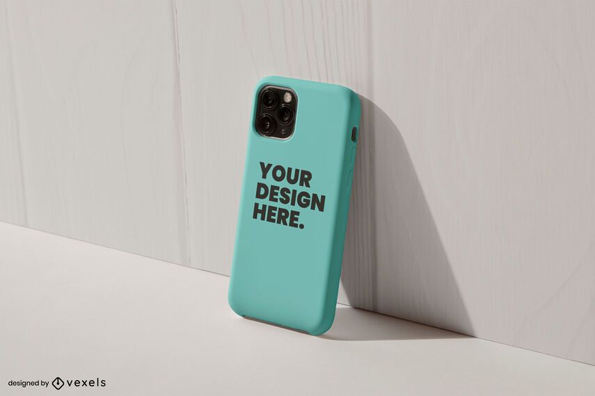 Phone case leaning wall mockup Phone case leaning wall mockup