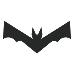 Murciélago halloween elemento plano Diseño PNG