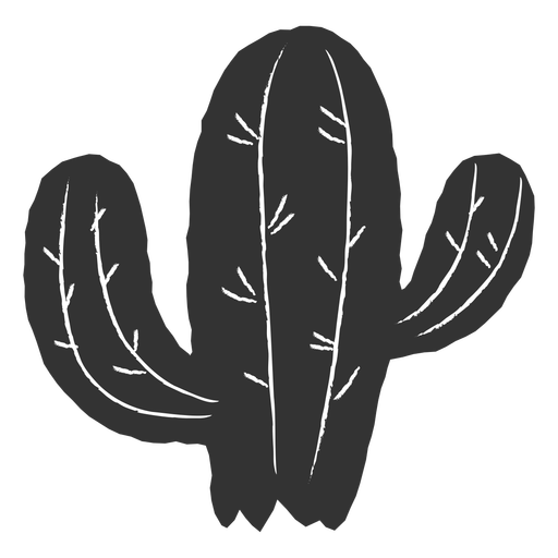 Design PNG E SVG De Cactus No Deserto Cortar Paisagem Para Camisetas