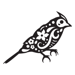 Crânio de canário cortado Desenho PNG