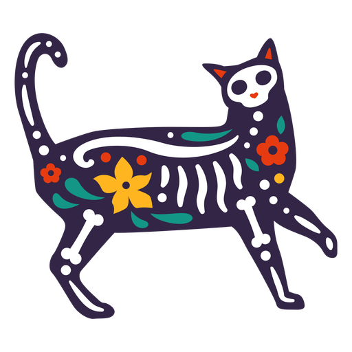 Cat skull otomi PNG Design