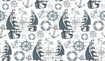 Maritime pattern design