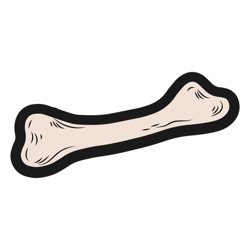 Halloween bone sticker PNG Design