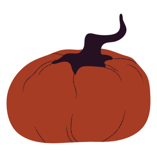 Halloween dark pumpkin illustration