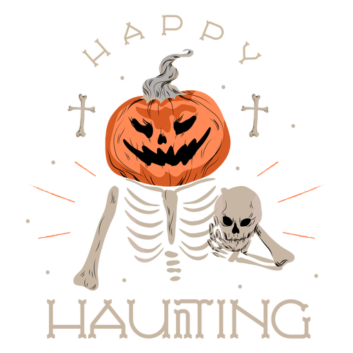 Happy haunting badge