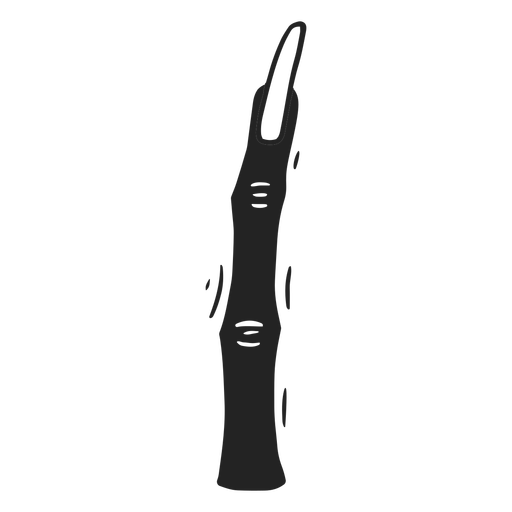 Lange Nägel Finger ausgeschnitten PNG-Design