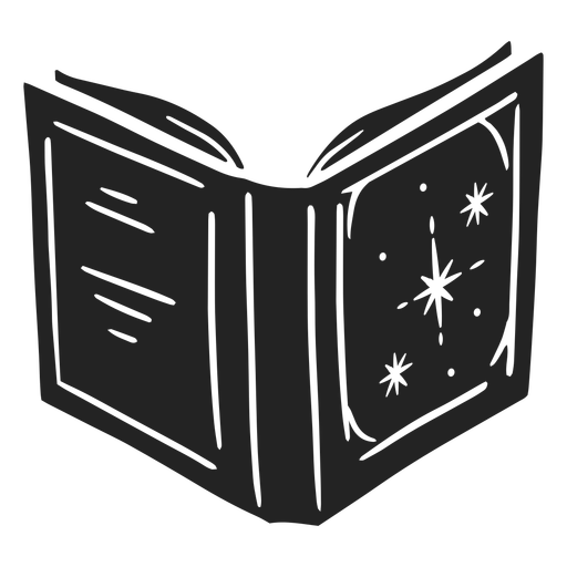 Spell book halloween cut out Transparent PNG & SVG vector file