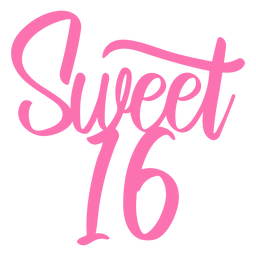Free Free 346 Sweet 16 Cake Topper Svg SVG PNG EPS DXF File
