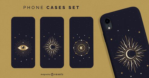Juego de fundas para teléfono Mystic Astrology Juego de fundas para teléfono Mystic Astrology