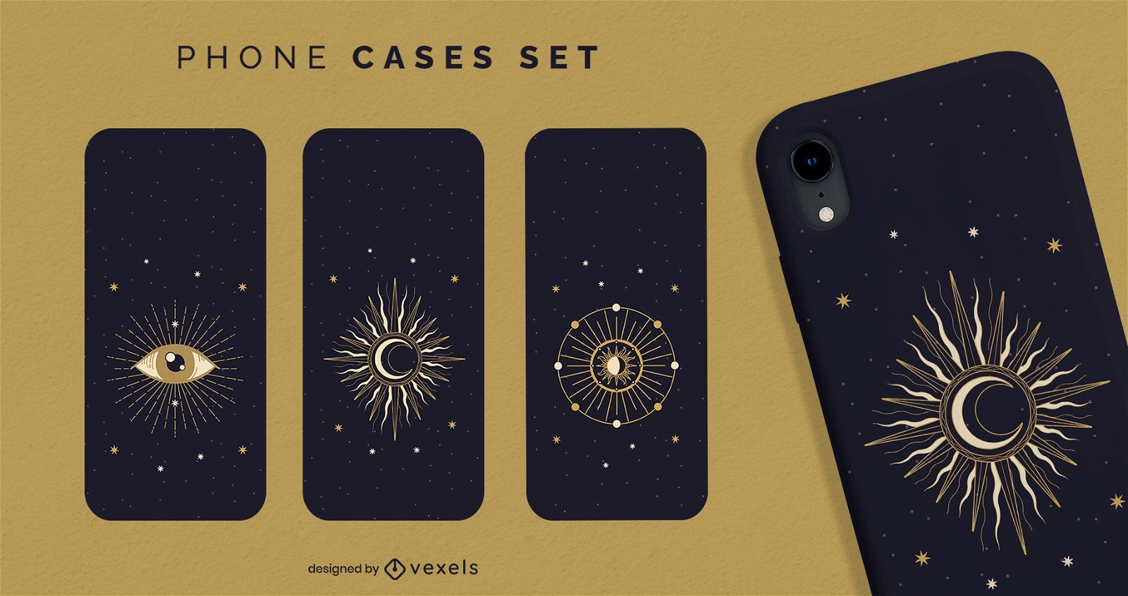 Mystic astrology phone case set