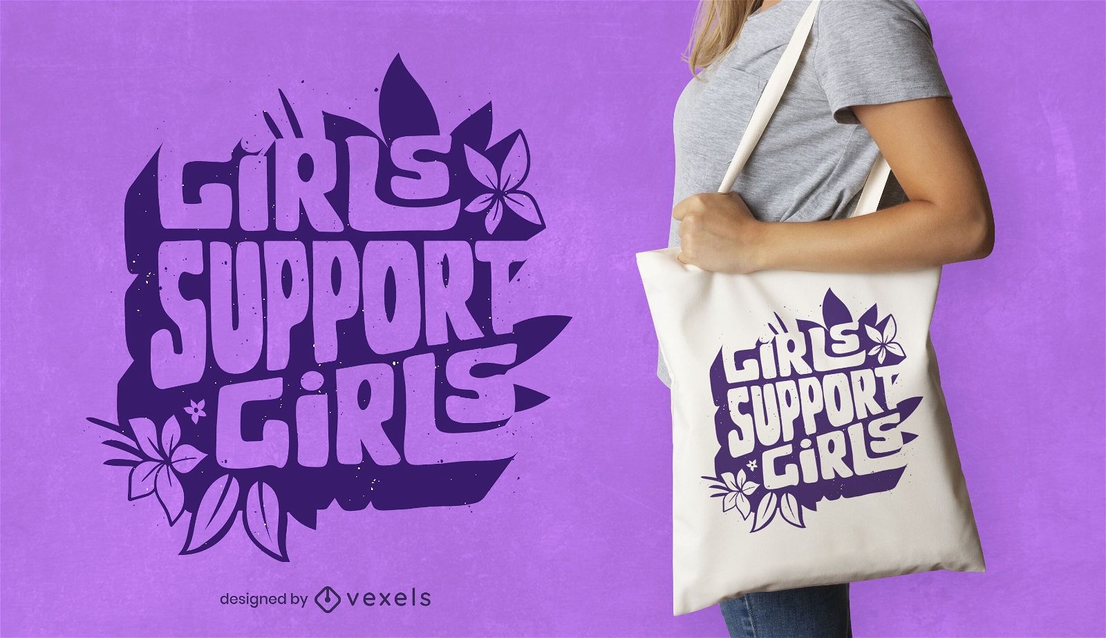Meninas apoiam o design de bolsas femininas