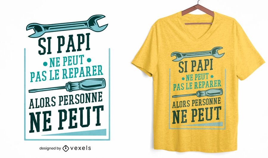 Diseño de camiseta de herramientas de abuelo. Diseño de camiseta de herramientas de abuelo.