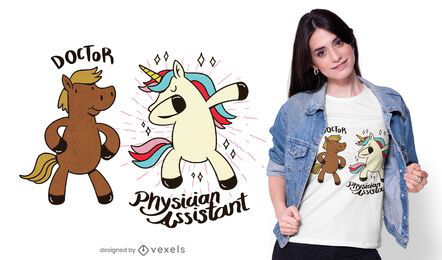 Physician assistant t-shirt design