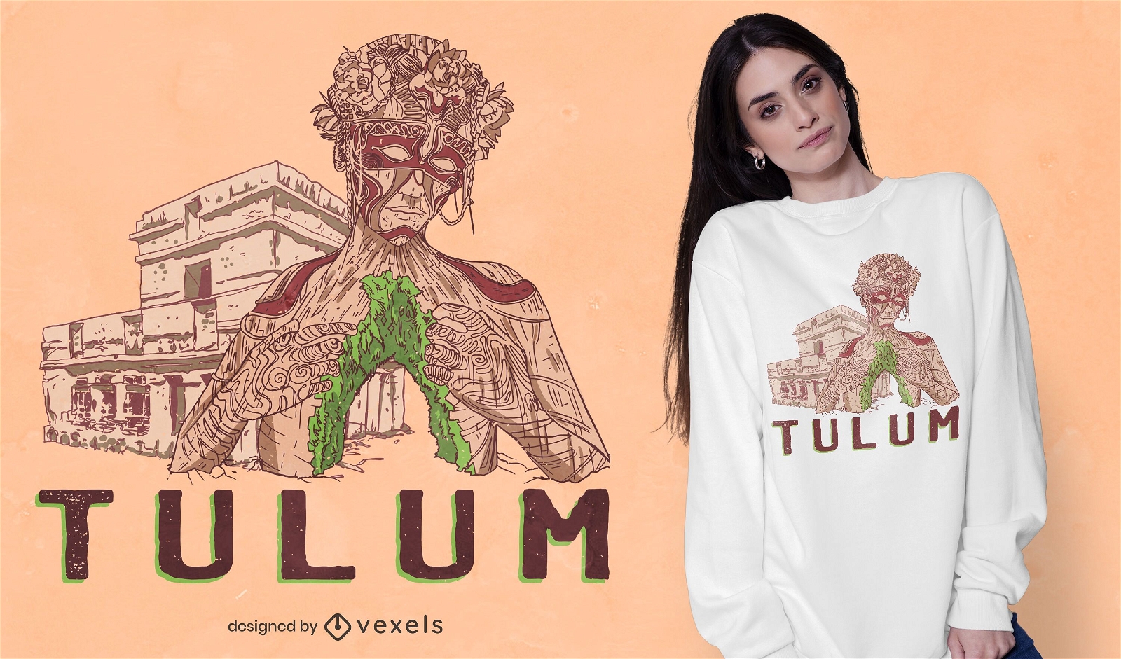 Design de t-shirt Tulum