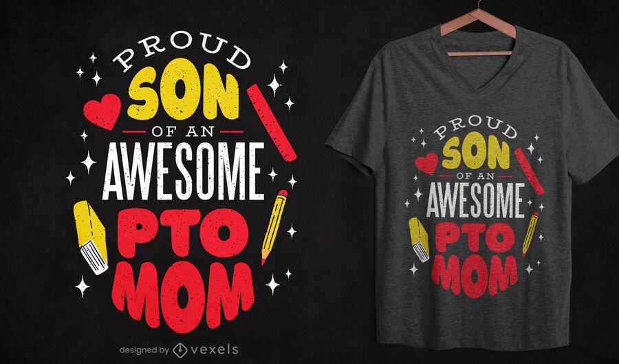 Diseño de camiseta madre PTO Diseño de camiseta madre PTO